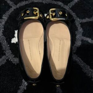 Giuseppe Zanotti Black Patent Leather Flats